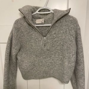 Wilfred Free Merino Wool Quarter Zip